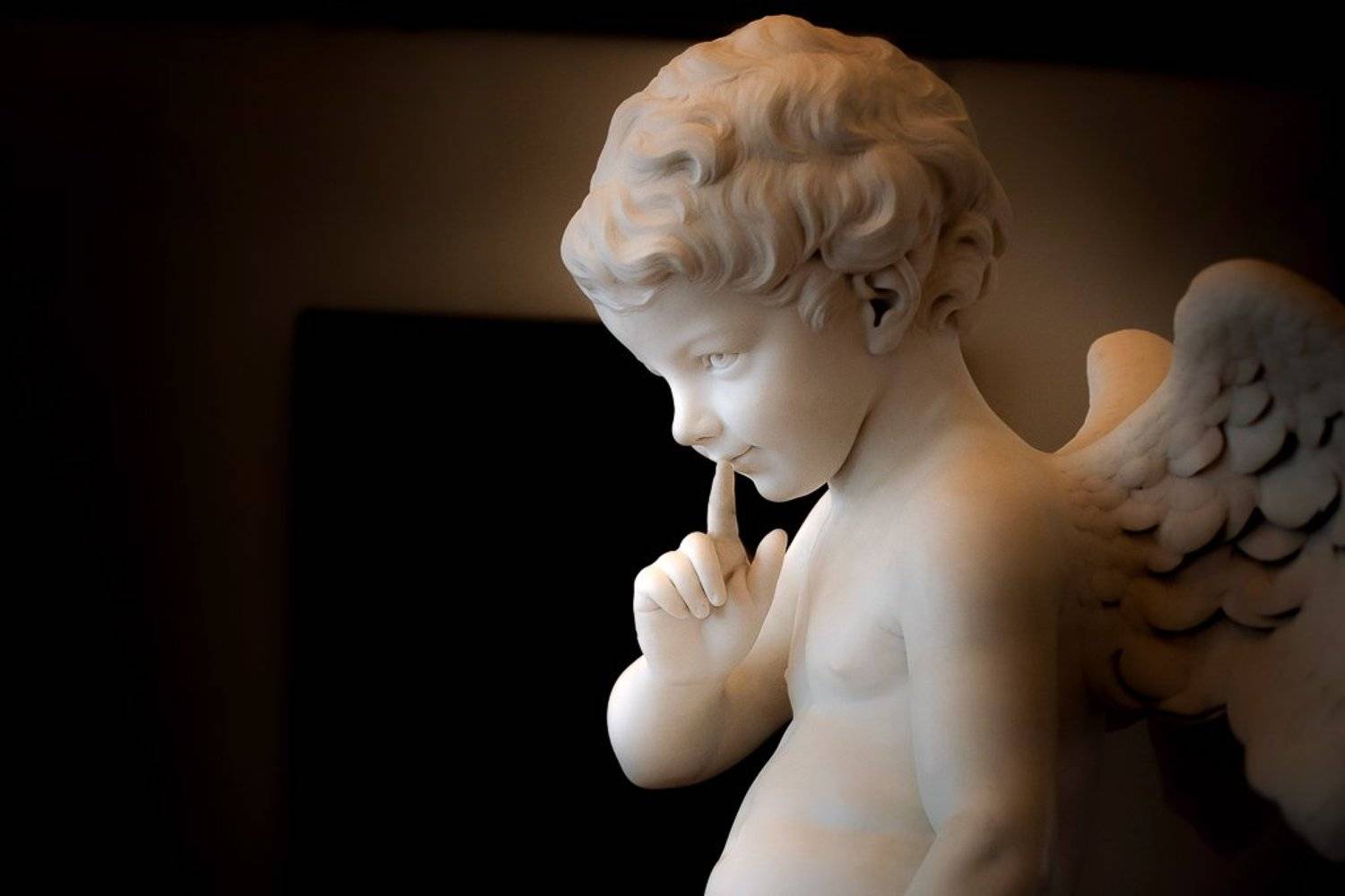 портрет, грозящий, амур, скульптура, санкт, петербург, эрмитаж, Сергей Зимин