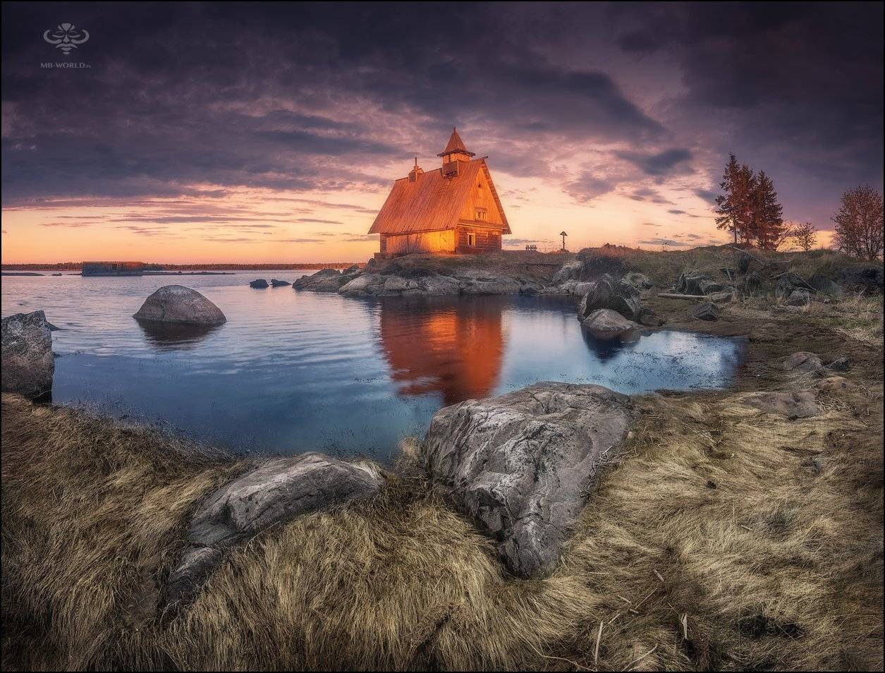 Россия, Соловки, закат, пейзаж, j,обработка, lightroom, Mikhail Vorobyev