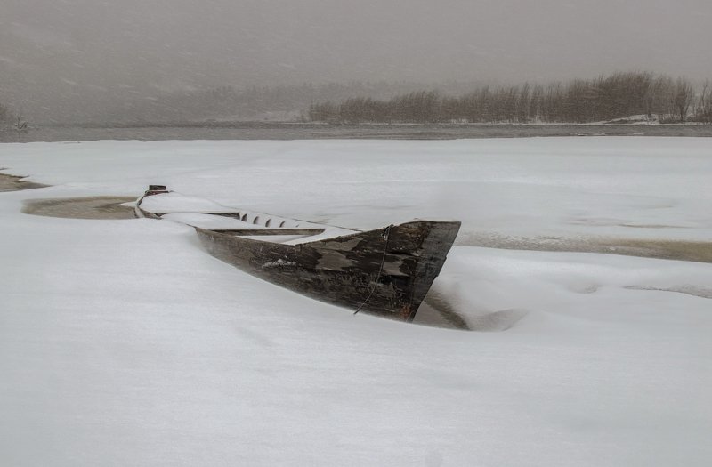Под дыханьем непогоды, вздувшись, потемнели воды... фото превью