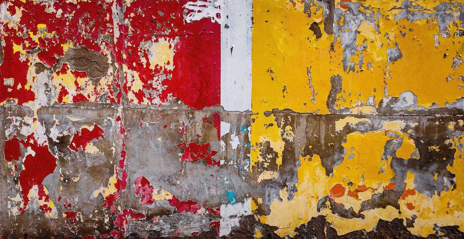 цвет, абстракция, живопись, улица, арт, один, желтый, красный, граффити, краска, стена, старость, искусство, color, abstraction, painting, street, art, one, yellow, red, graffiti, paint, wall, old, art, Евгений Демидов