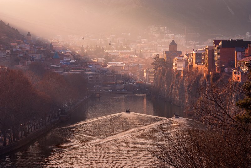 Sunset in Tbilisi фото превью