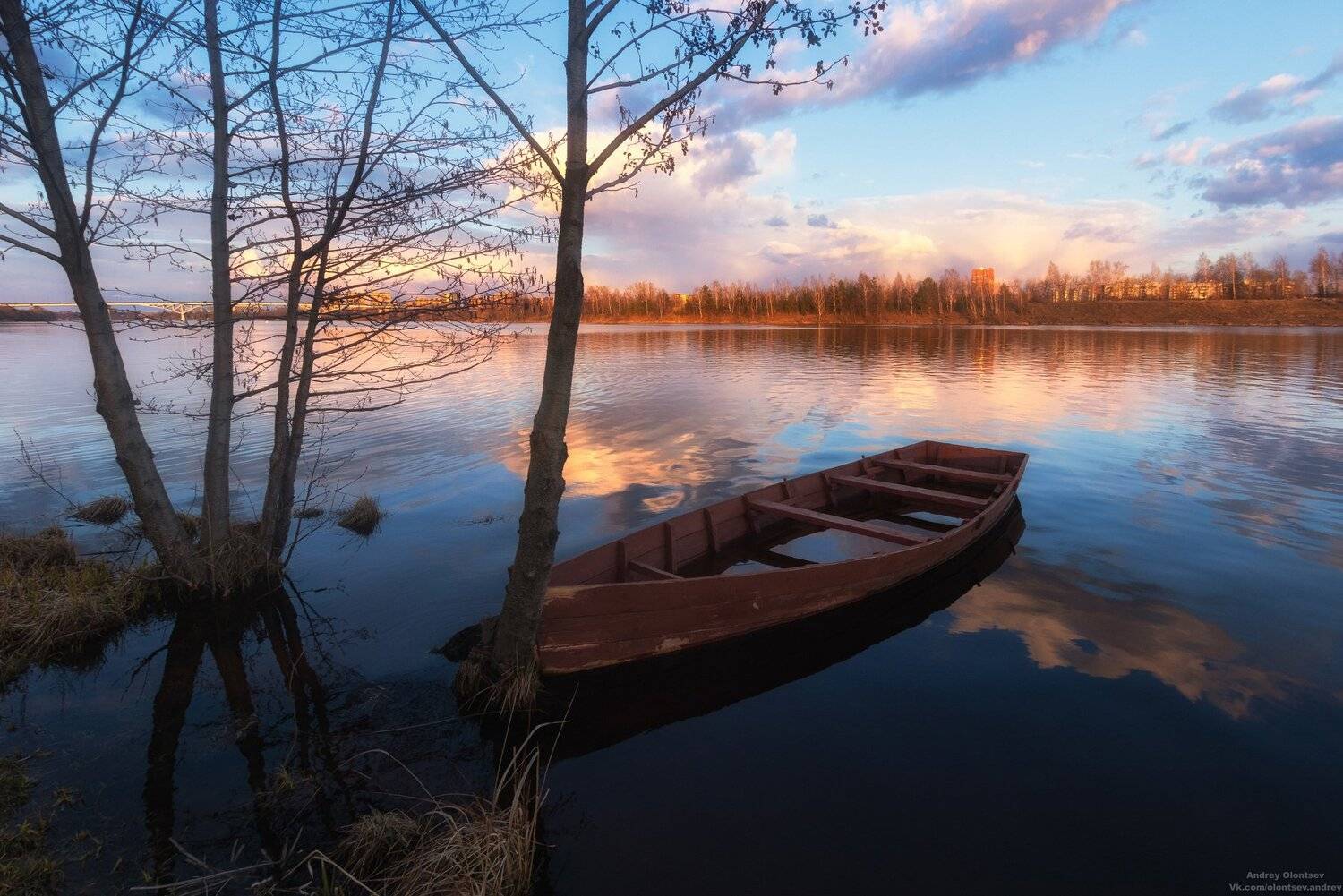 солнце, россия, рассвет, природа, подмосковье, погода, пейзажи, пейзаж, отражение, наукоград, красота, дубна, вода, весна, weather, water, spring, russia, reflection, naukograd, nature, moscow, landscape, dawn, canon, dubna, beauty, Андрей Олонцев