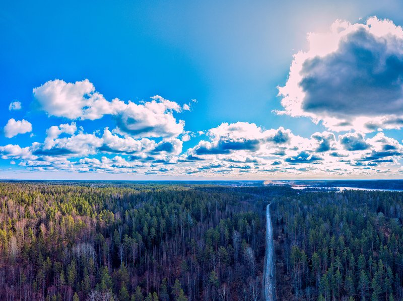 Дорога в облака. фото превью
