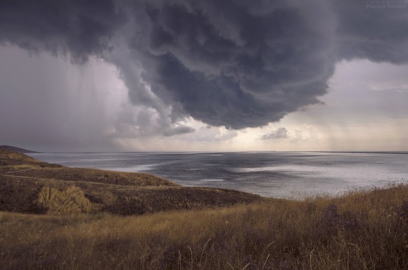 небо, туча, море Незадолго до... фото превью