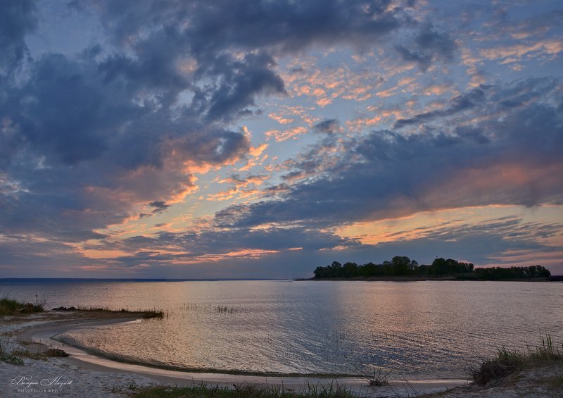 утро, рассвет, восход, весна, апрель Рассвета краски фото превью