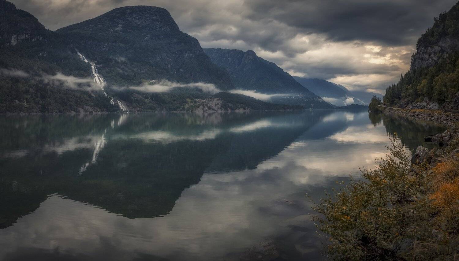 горы, фьорд, Александр Безмолитвенный