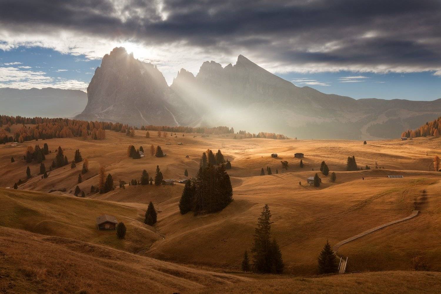 italy, dolomites, seiser alm, alpe di siusi, италия, альпы, рассвет, south tyrol, Alex Yurko