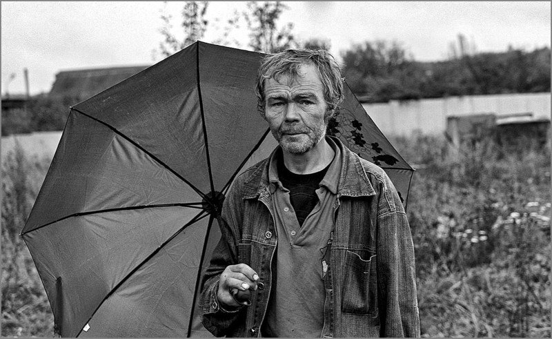 деревня ... а в провинции дождь. фото превью