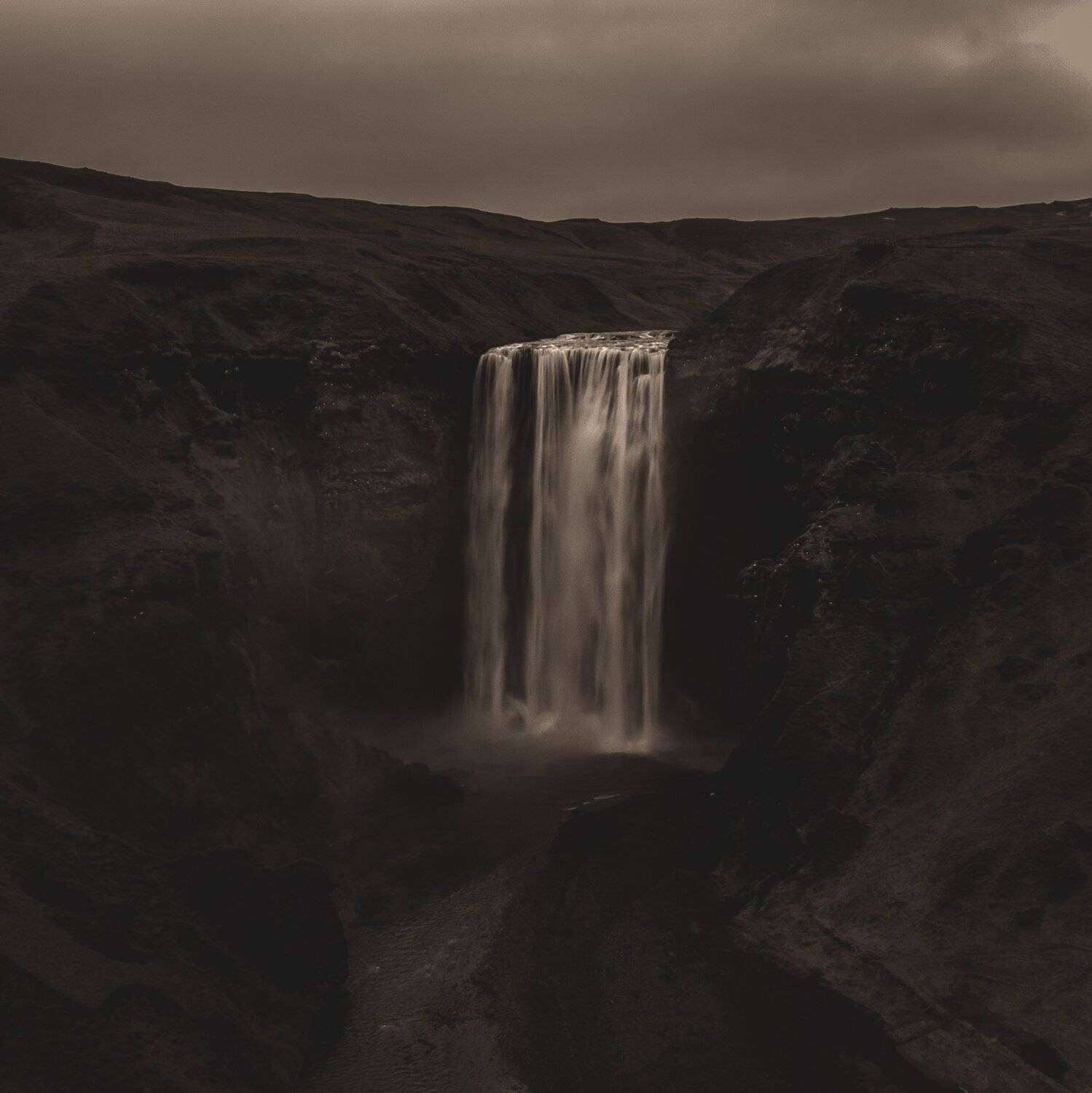 аэрофотосъёмка,пейзаж,iceland,абстракция,sk&oacute;gafoss, Ruslan Stepanov