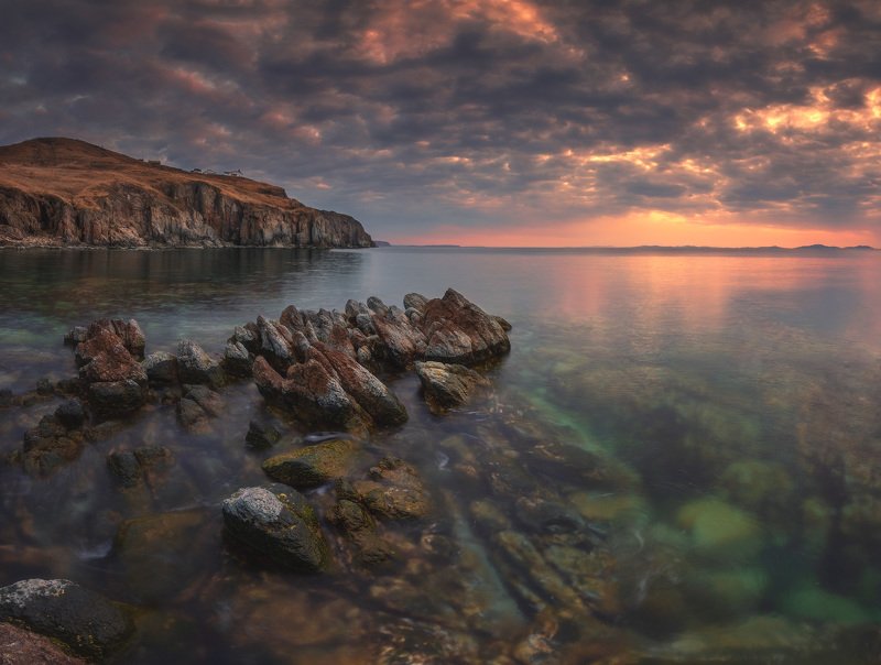 утро, море, скалы *** фото превью