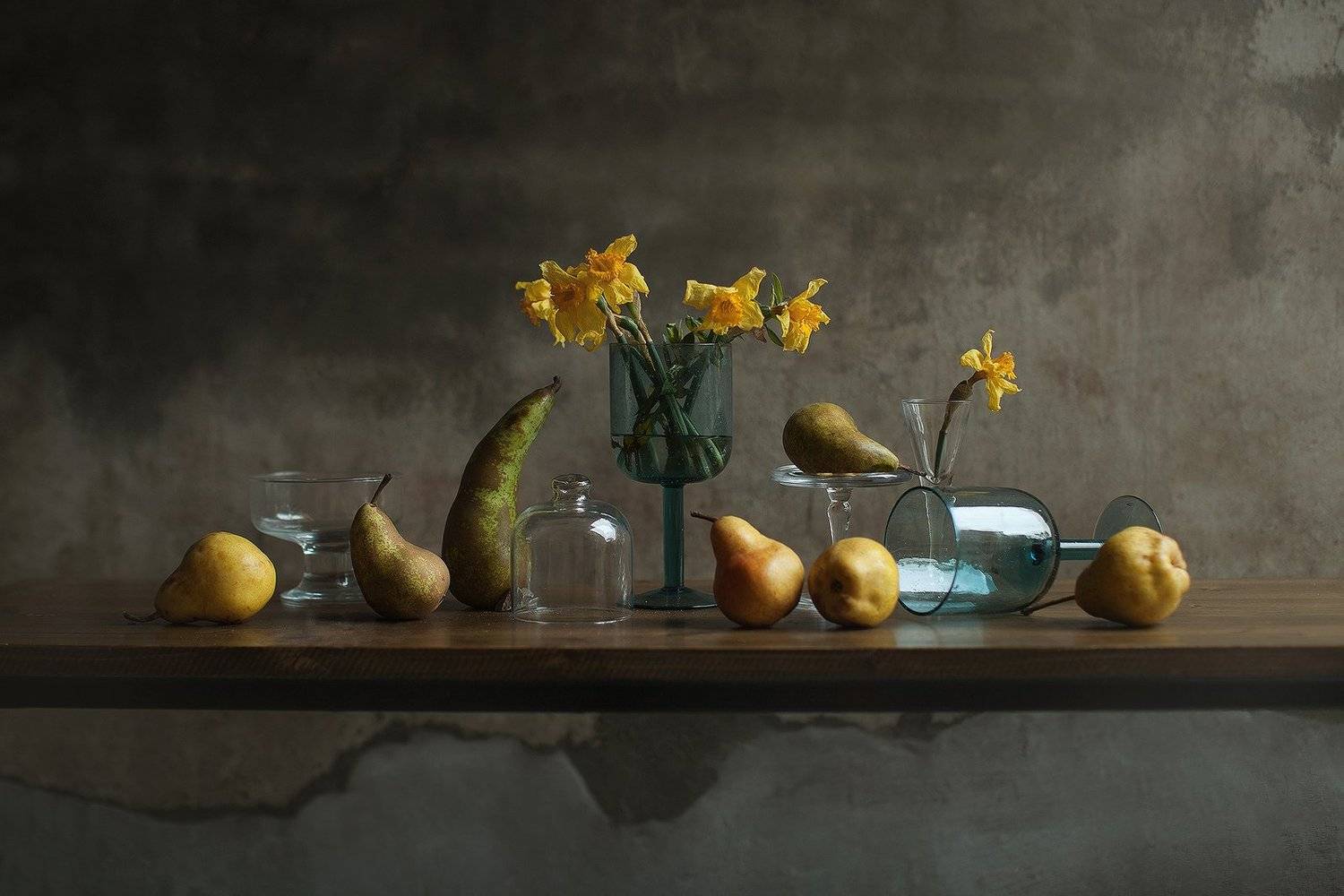 still life, flowers, light, easter, spring, greens, Мария Шмидт