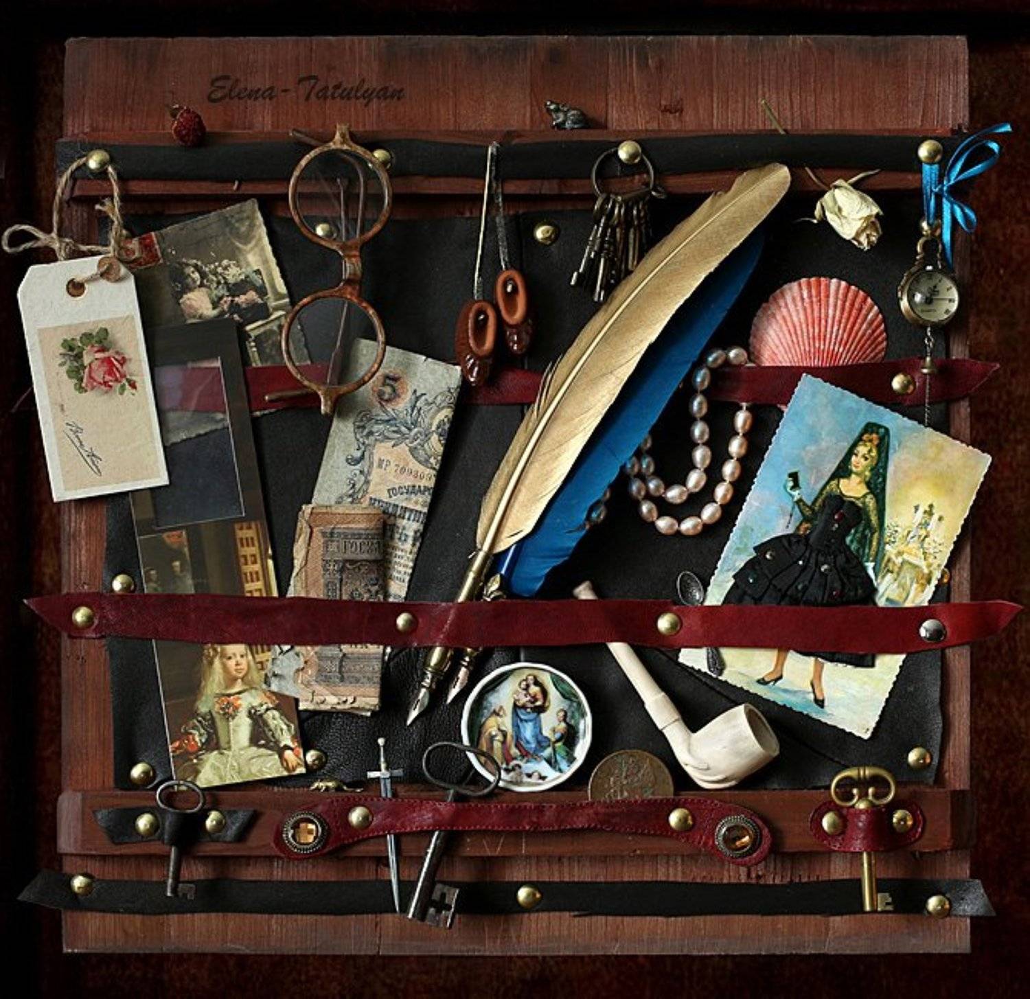 натюрморт обманка, Елена Татульян