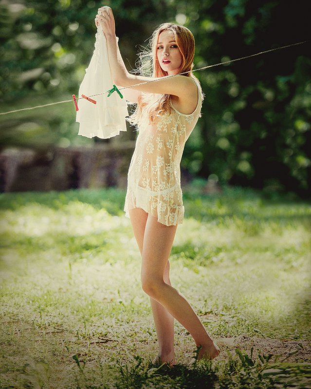 natural beauty girl act День стирки фото превью