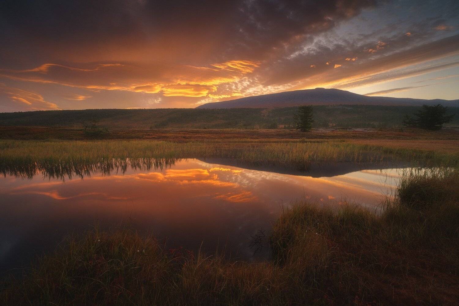 россия, урал, полярный урал, янао, ямал, пейзаж, природа, осень, горы, река, озеро, рассвет, тундра, заполярье, поток, Оборотов Алексей