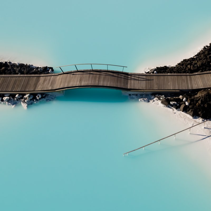 аэрофотосъёмка,пейзаж,iceland,абстракция,blue lagoon Heaven´s bridge фото превью