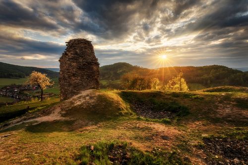 Sunset in the Brnicko