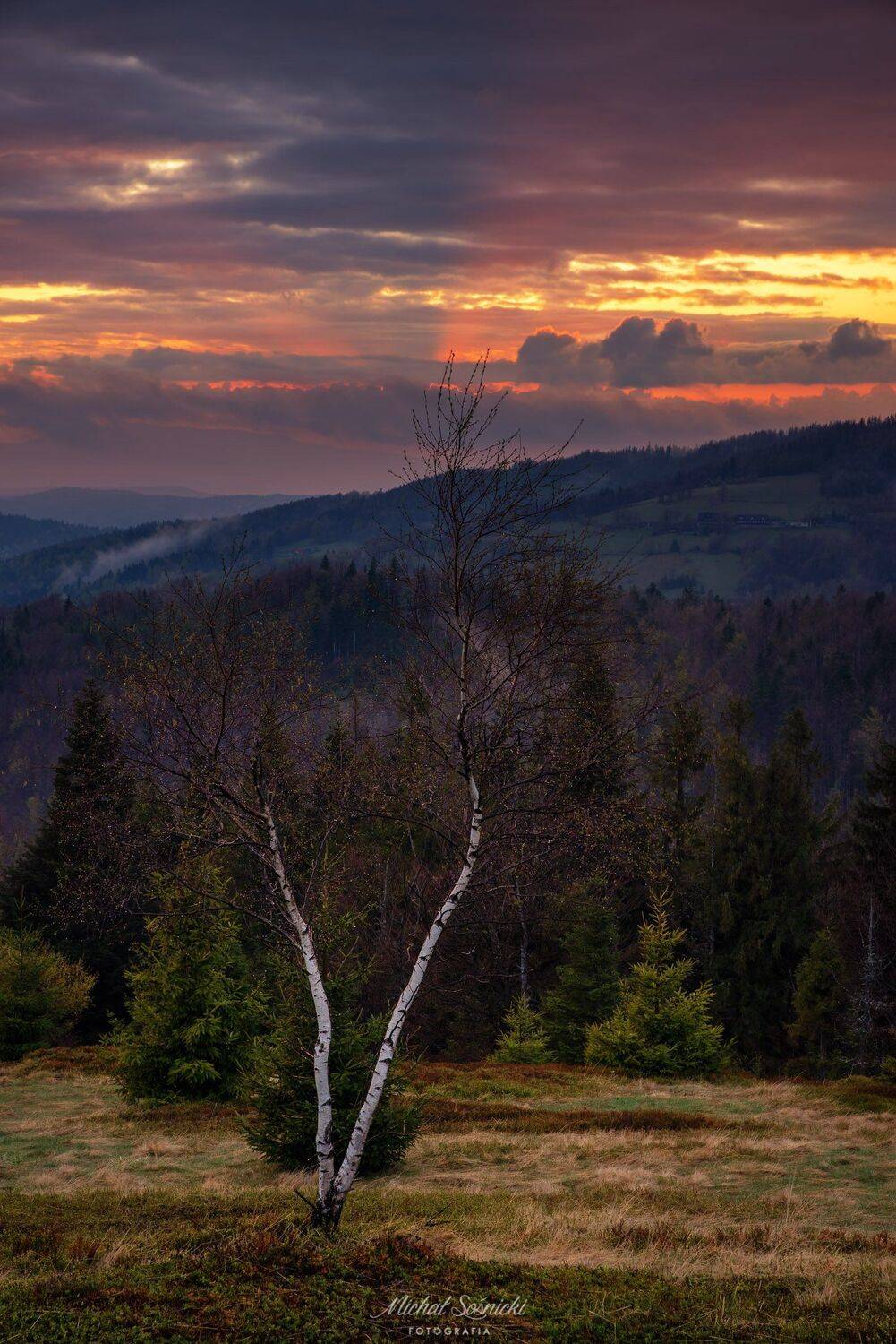 #cloudy #sunset #dangerous #landscape #sky #nature #amazing #rain #pentax #tree, Michał Sośnicki