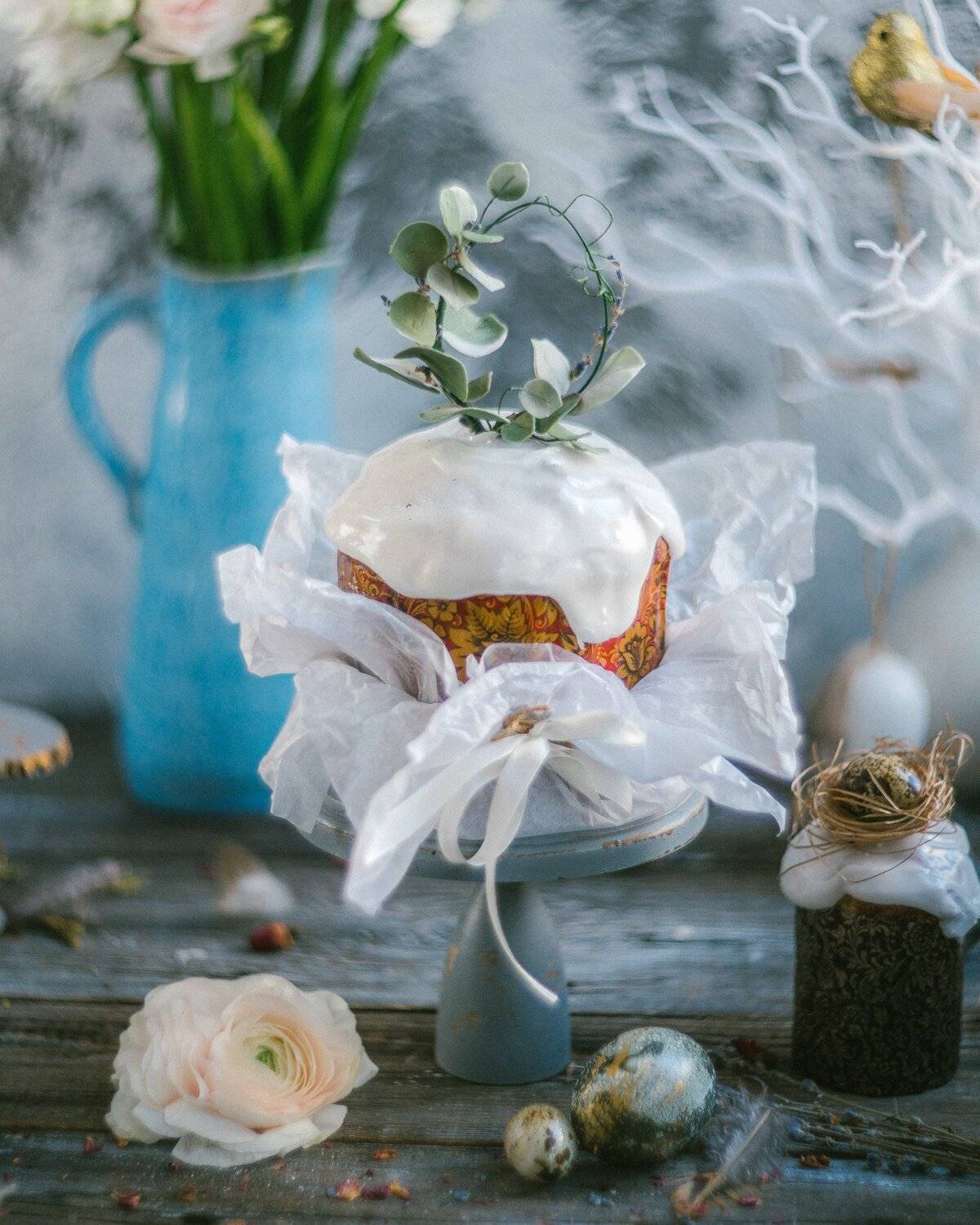 Весна, пасха, куличи, натюрморт, Анастасия Зубкова