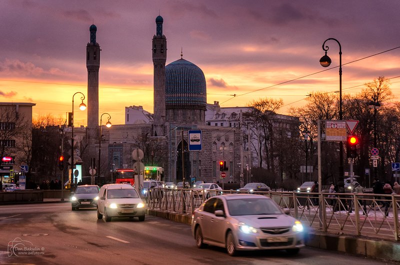 Весенний рассвет на Горьковской фото превью