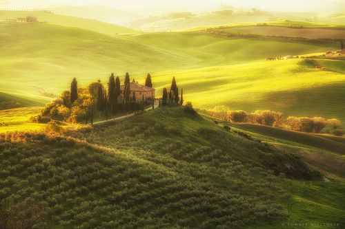Tuscan hills