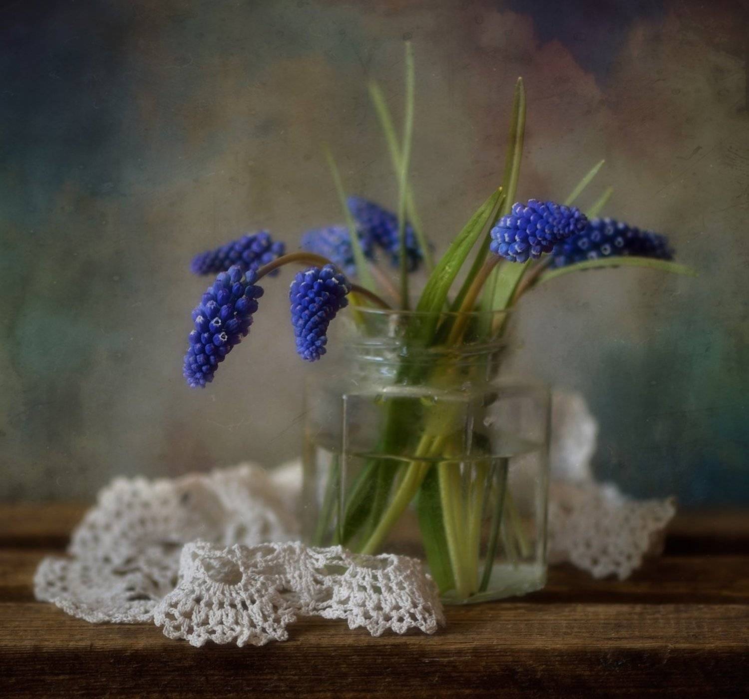 натюрморт,мускари,цветы,весна,  Наталия К