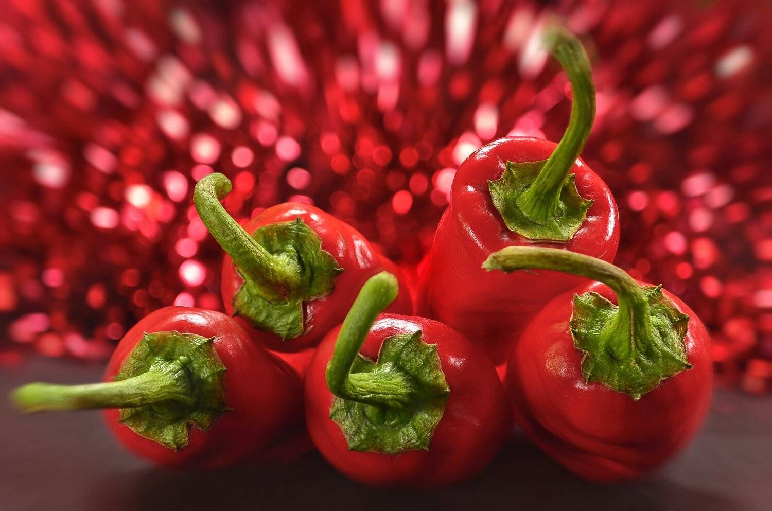 красный,острый,жар,перцы,бокэ,еда, Владимир Володин