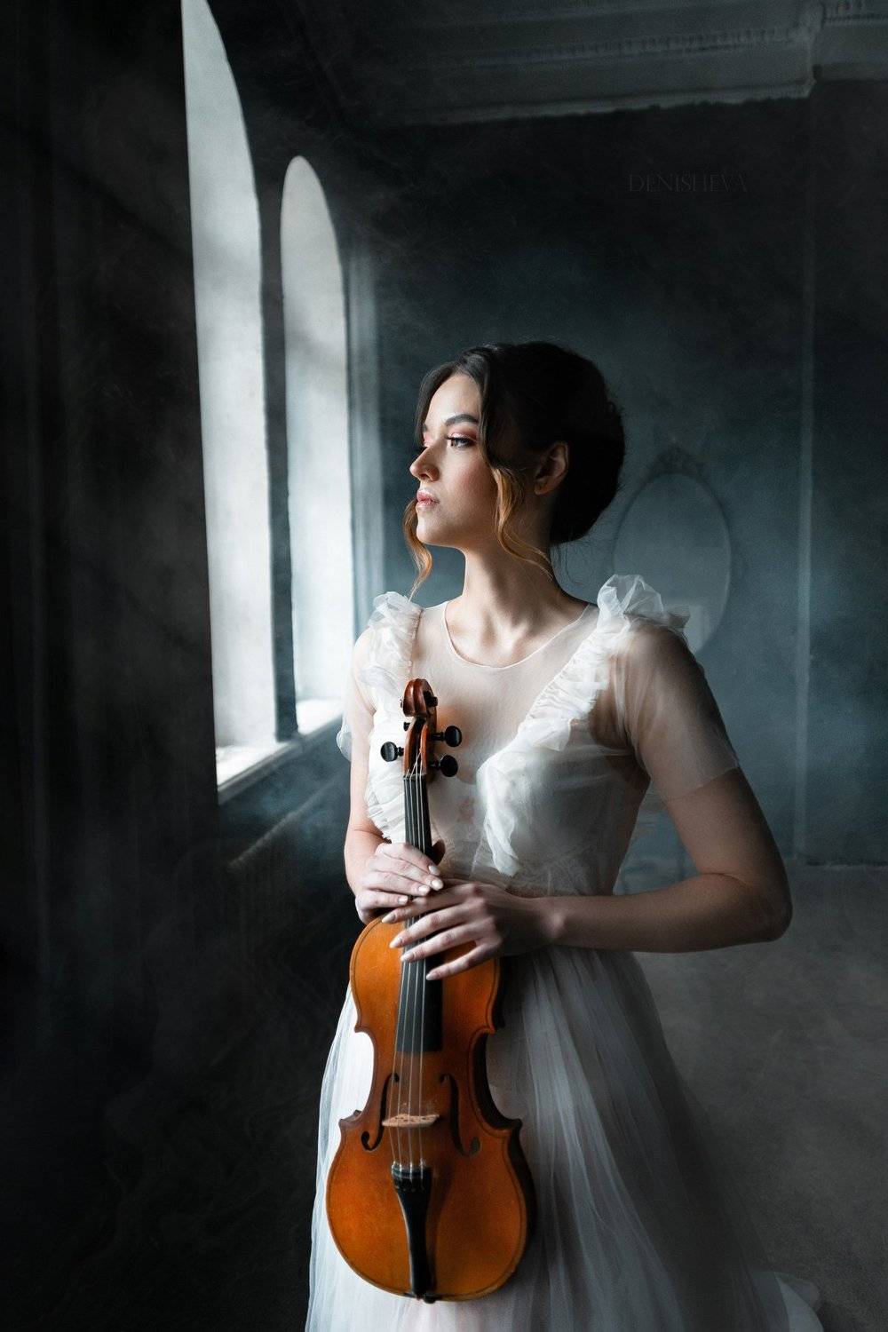 скрипка историческая фатин  дым студия , Юлия Денишева
