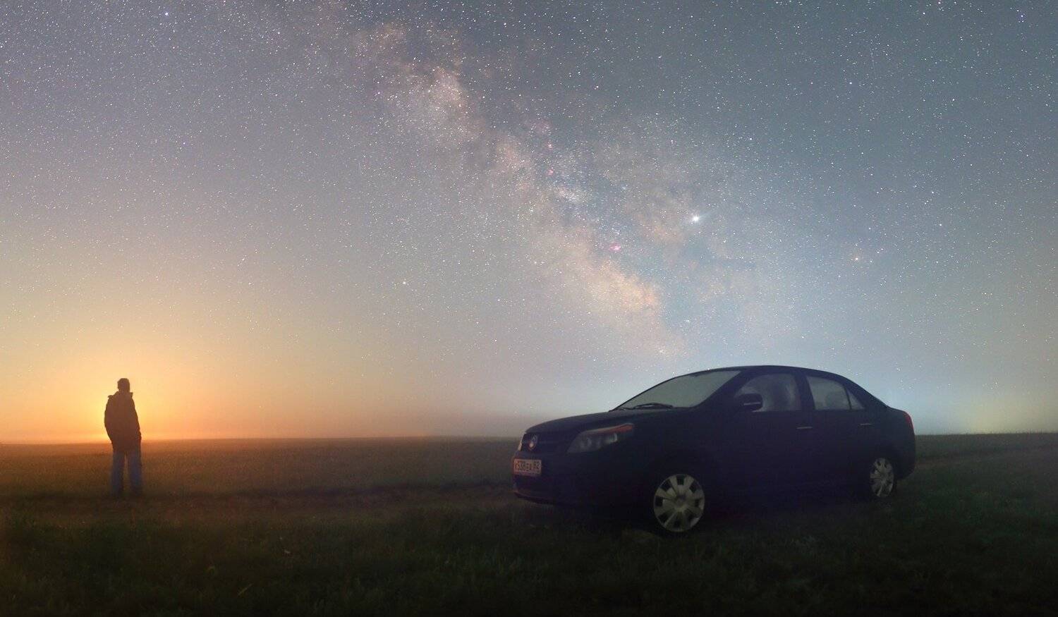 ночь млечный путь звезды, Михаил Рева