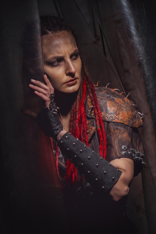 postap postapocalypse kiberpunk diselpunk workshop digitalart fineart portrait PostAP portrait 3 фото превью