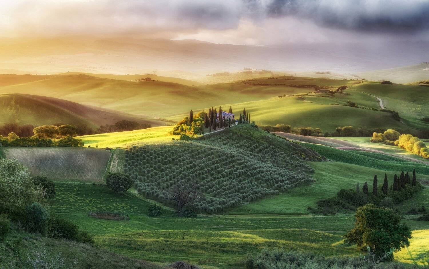 val d\'orcia, tuscany, italy, Андрей Чабров