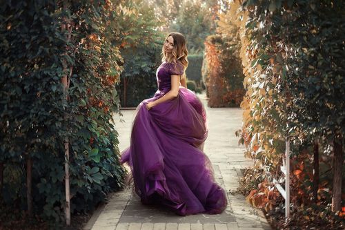 Прогулка в саду 