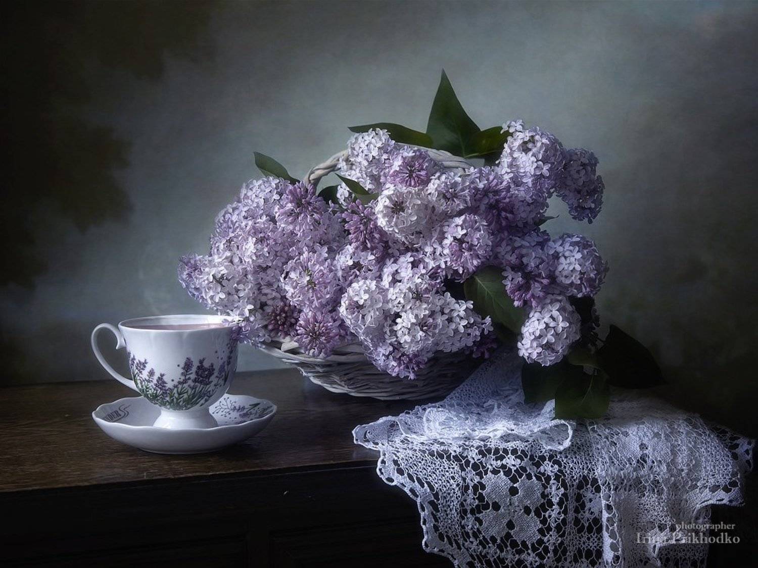 натюрморт, весна, май, сирень, букеты, винтажный, Ирина Приходько