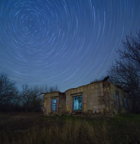 Ruins with ghosts