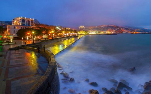 Ночная Ялта