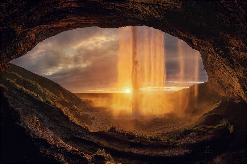 Солнечный водопад фото превью
