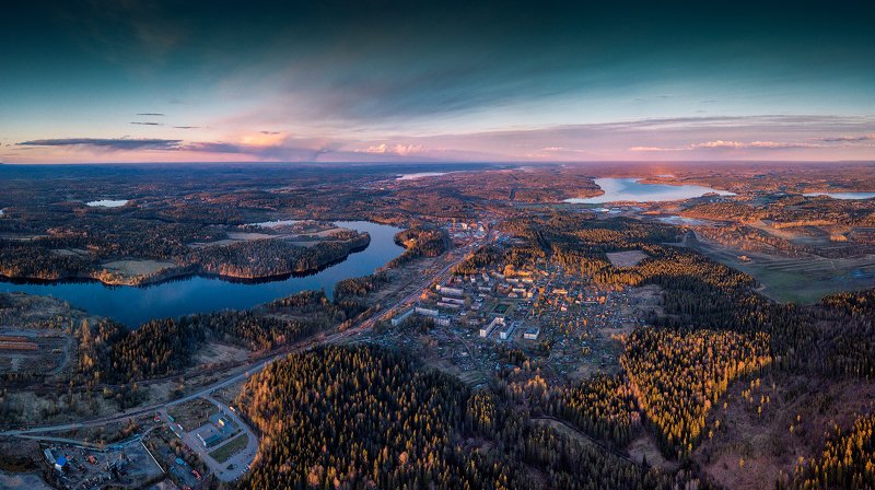 Очаровательный майский закат в Ворошилово. фото превью