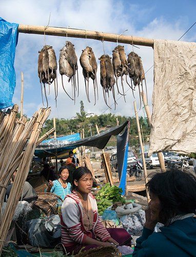 Что можно купить на рынке на востоке Индии.