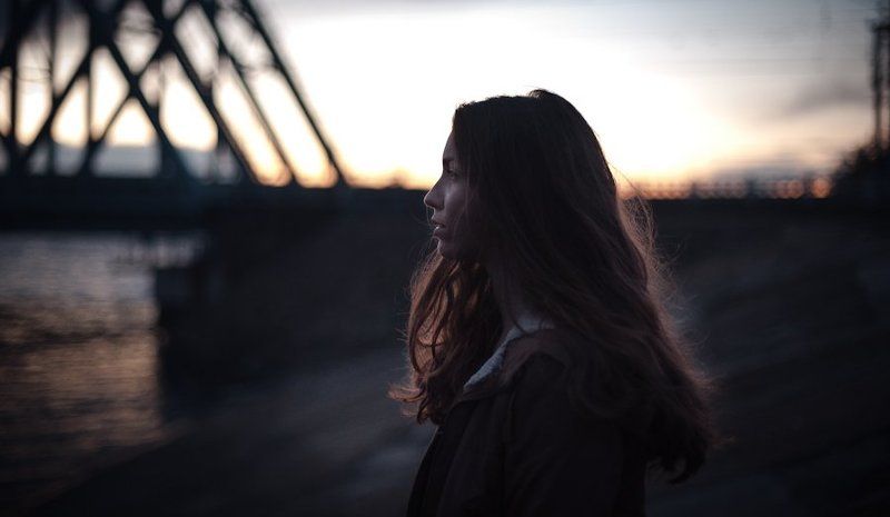 autumn evening фото превью