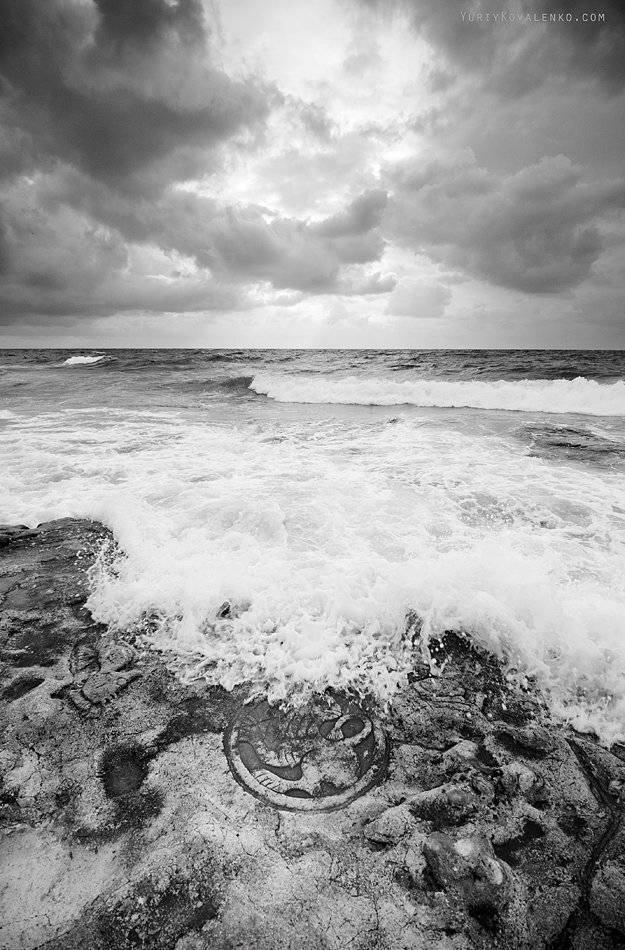 kovalenko, крым, херсонес, море, рисункм, скалы, Юрий Коваленко