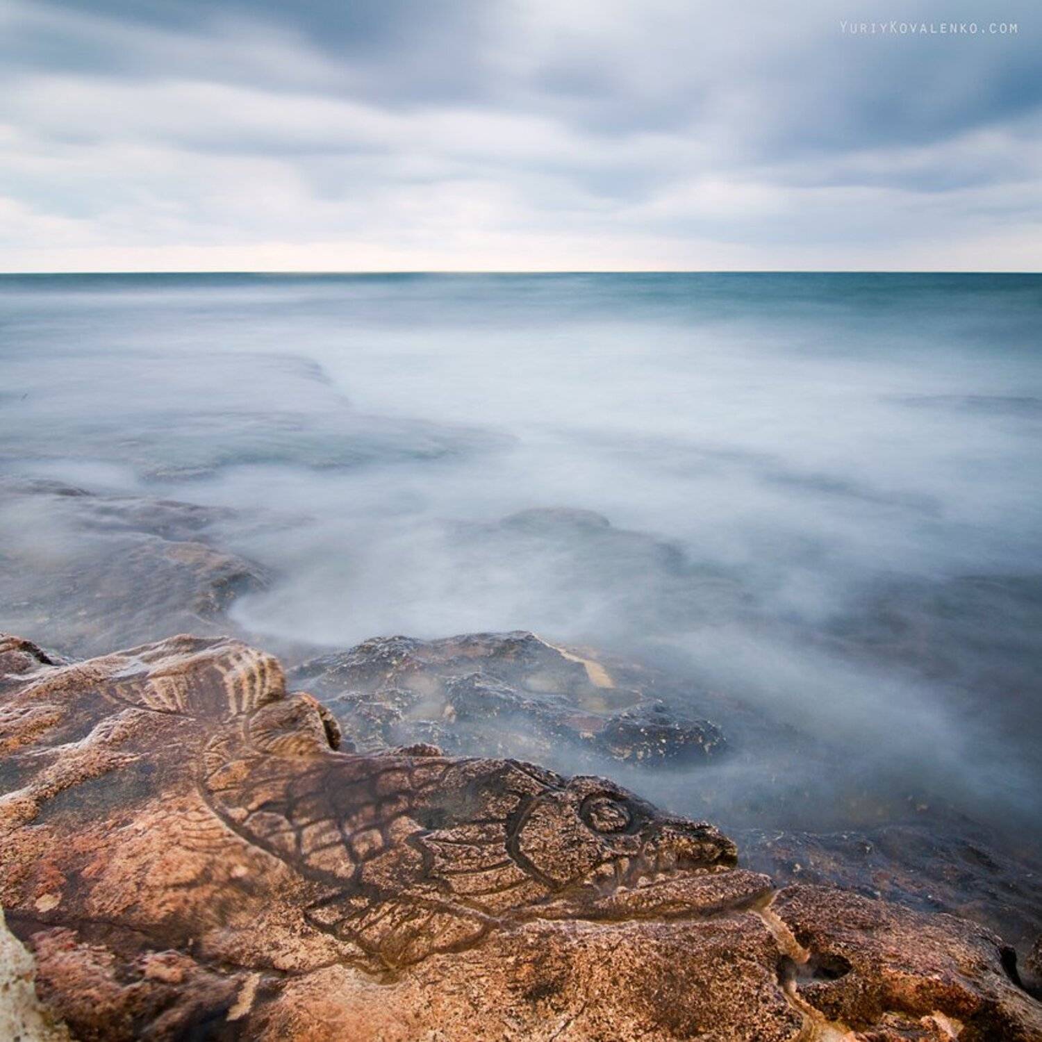 kovalenko, крым, мыс, херсонес, скала, рисунок, море, long, exposure, Юрий Коваленко