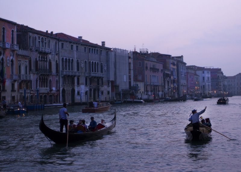 венеция, италия, гондола, гондольер Такая работа фото превью