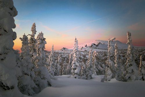 Вечер на горе Зеленая - завершение