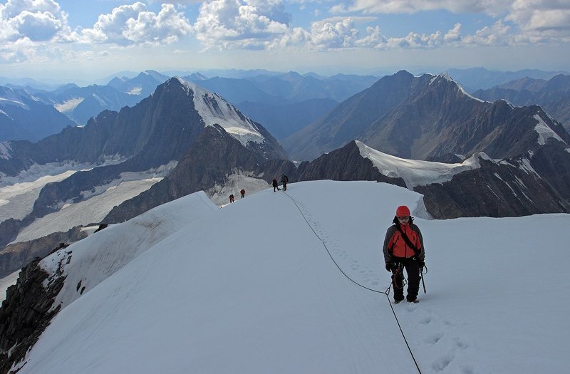 маашей-баши, алтай связка На гребне Маашея фото превью