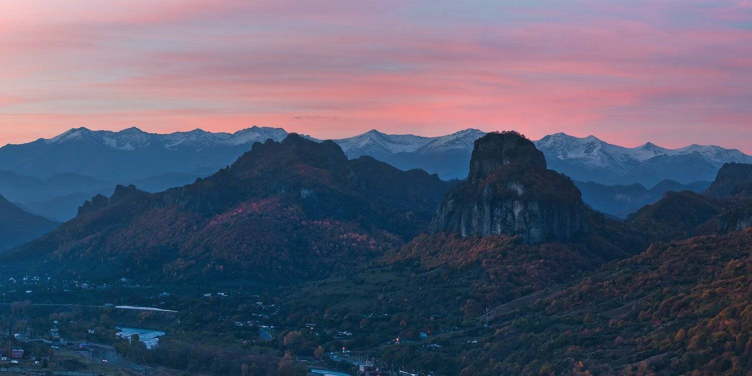карачай, шоана, осень, рассвет, Николай Мысливцев