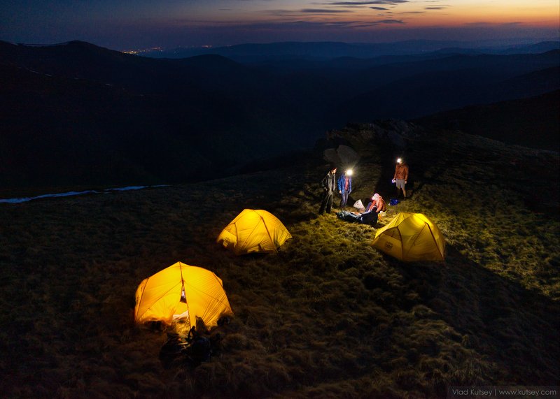 карпаты, гора, боржава Вечер в Карпатах фото превью
