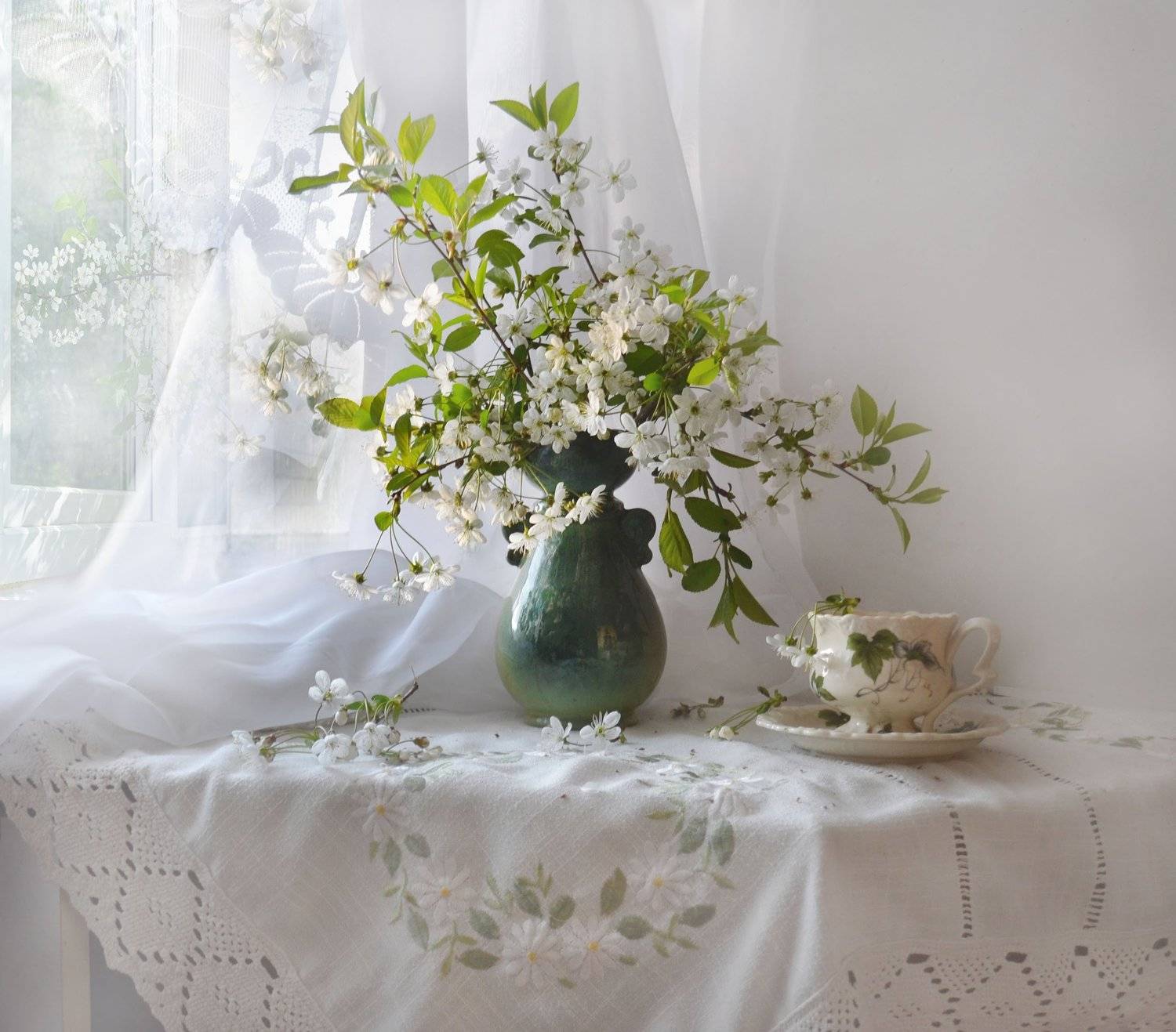 still life, натюрморт, вишня, весна, май, фото натюрморт,, Колова Валентина