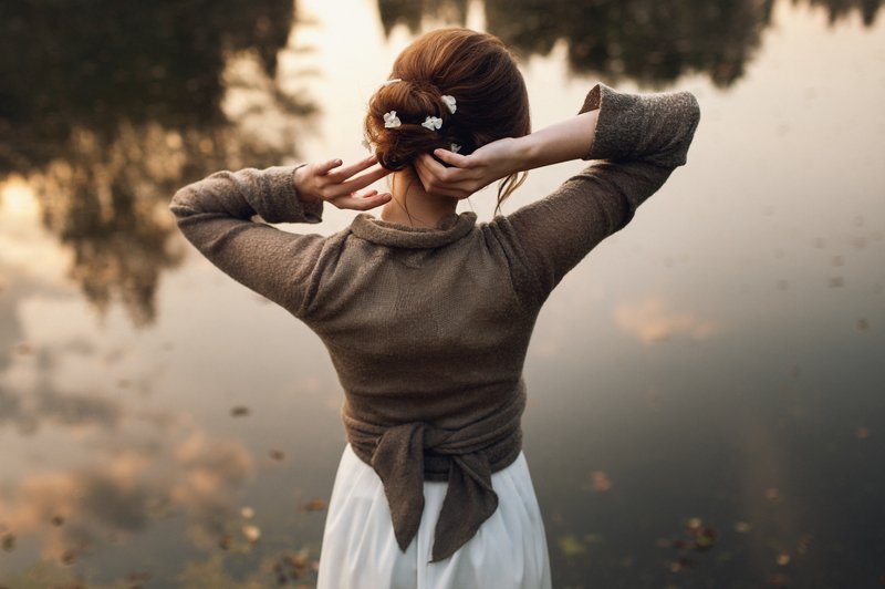 девушка, вечер, удмуртия, природа, портрет Вечер с Миленой фото превью