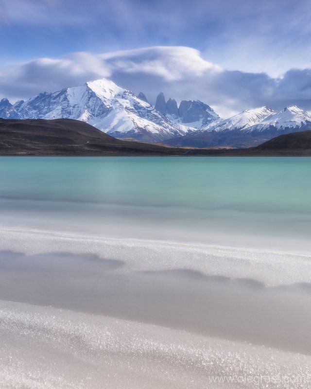 Blue mood in Patagonia фото превью