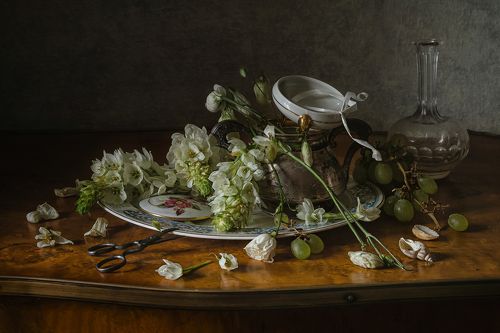 Цветочный десерт