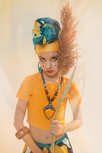 Элина в стиле Африка